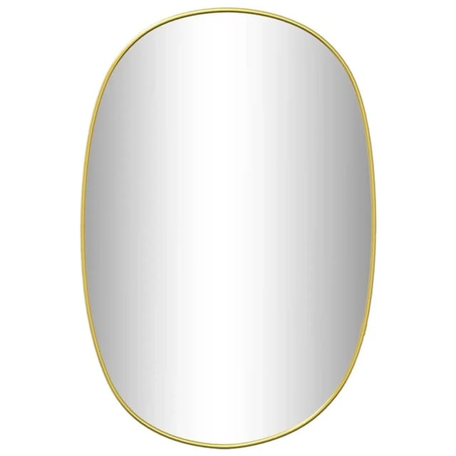 vidaXL Wandspiegel Golden 60x40 cm 348218