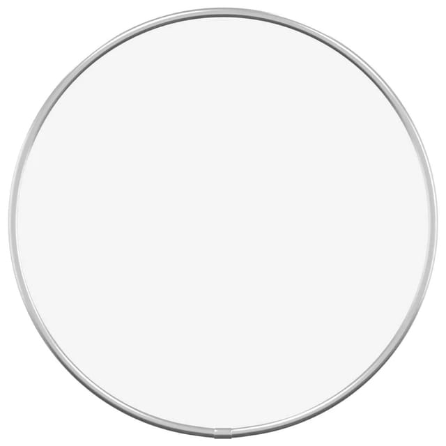 vidaXL Wandspiegel Silbern Ø 30 cm Rund 348174