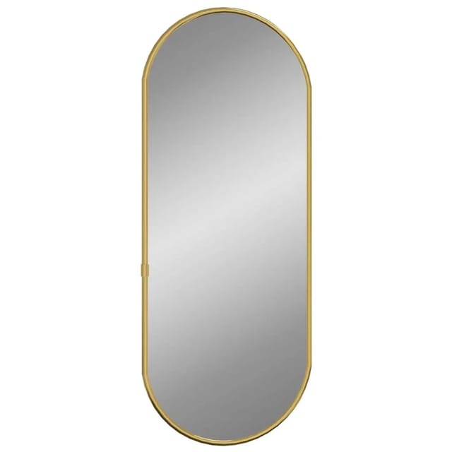 vidaXL Wandspiegel Golden 60x25 cm Oval 348197