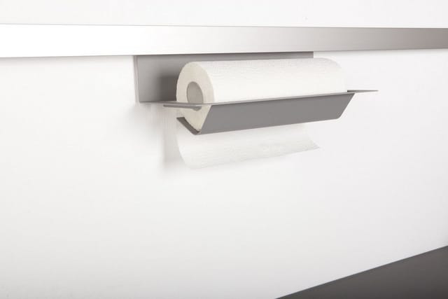 Kesseböhmer Linero MosaiQ Papierrollenhalter Titangrau 350 mm Zum Einhängen