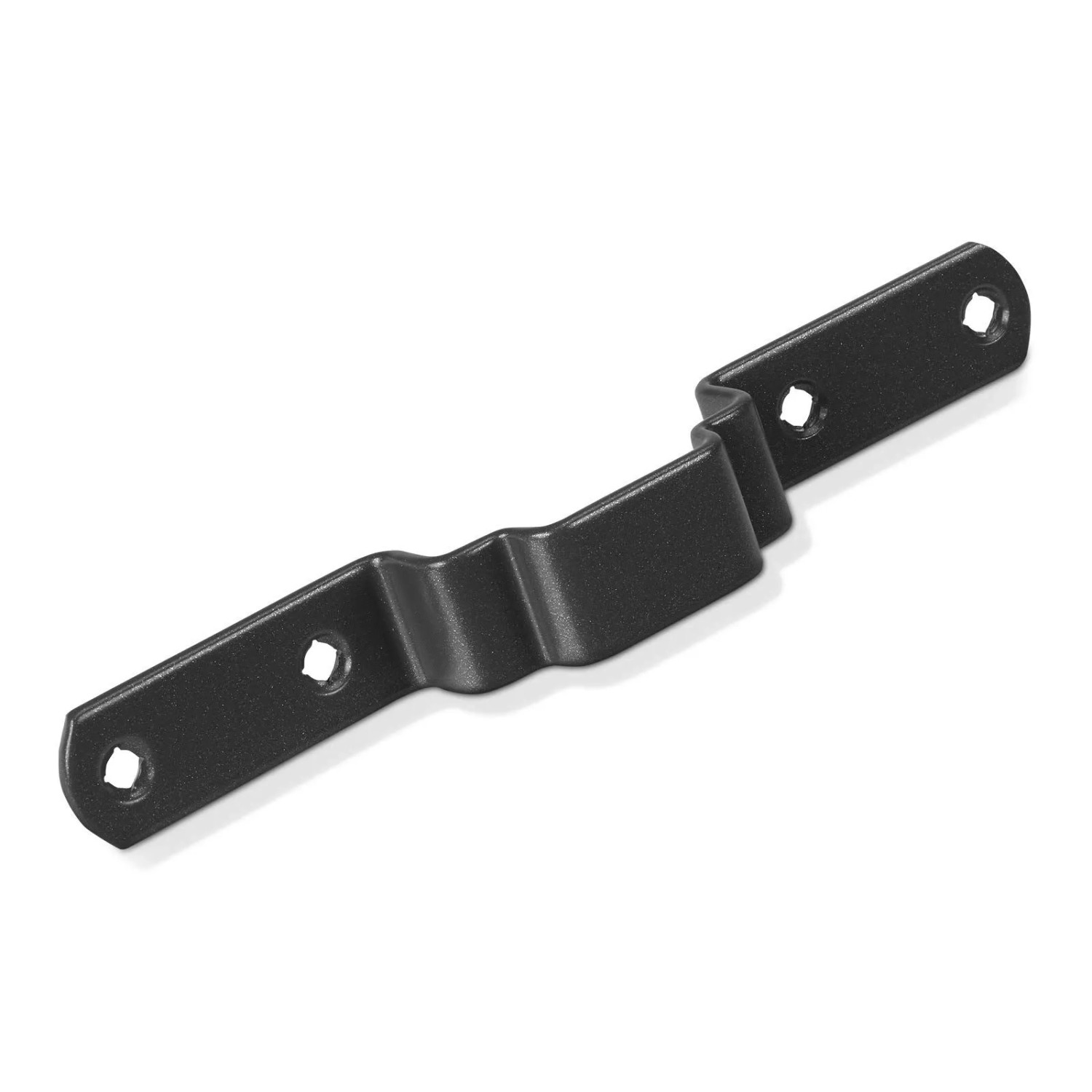 Kesseböhmer Frontstabilisator DISPENSA Anthrazit für Furnier Vollholzfronten 160 x 20 x 28 mm