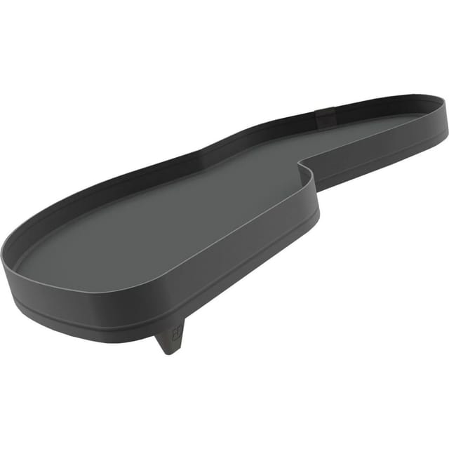 Kesseböhmer LeMans II Anthrazit Links 500 mm Eckschrankbeschlag mit ARENA Pure Tablaren