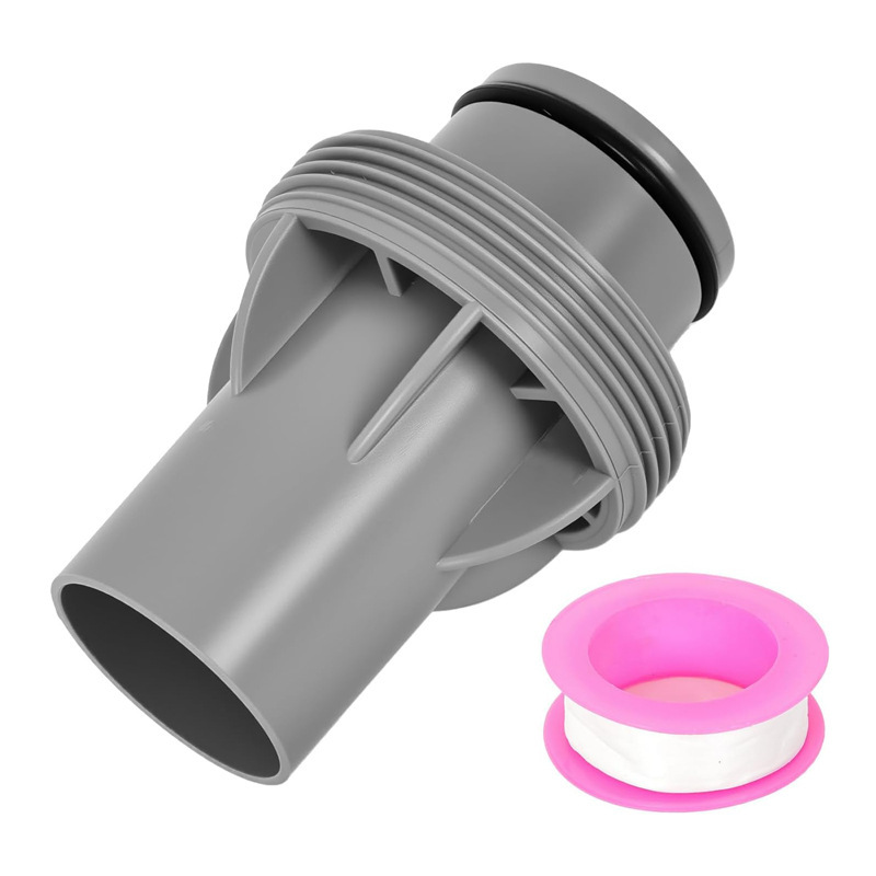 Schwimmbecken Schlauchadapter P6916 Passend Für Bestway, 38 Mm Durchmesser Poolanschluss Mit Dichtring