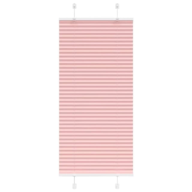 vidaXL Plissee Rosa 65x150 cm Stoffbreite 64,4 cm Polyester 4015442