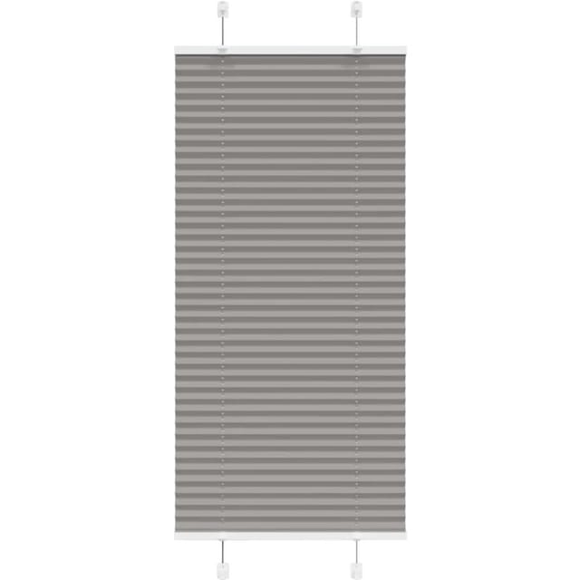 vidaXL Plissee Anthrazit 65x100 cm Stoffbreite 64,4 cm Polyester 4015068