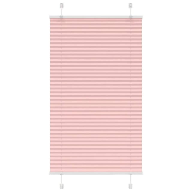 vidaXL Plissee Rosa 70x150 cm Stoffbreite 69,4 cm Polyester 4015443