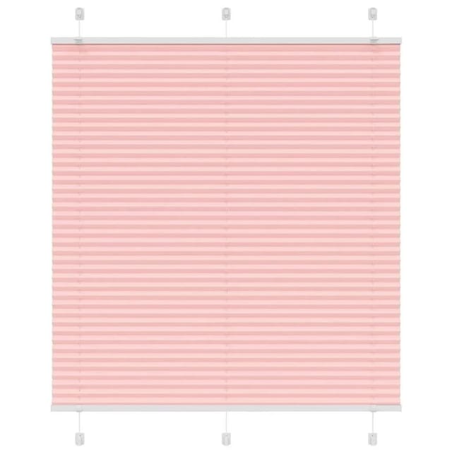 vidaXL Plissee Rosa 120x150 cm Stoffbreite 119,4 cm Polyester 4015453
