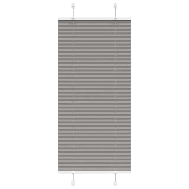 vidaXL Plissee Anthrazit 65x150 cm Stoffbreite 64,4 cm Polyester 4015085