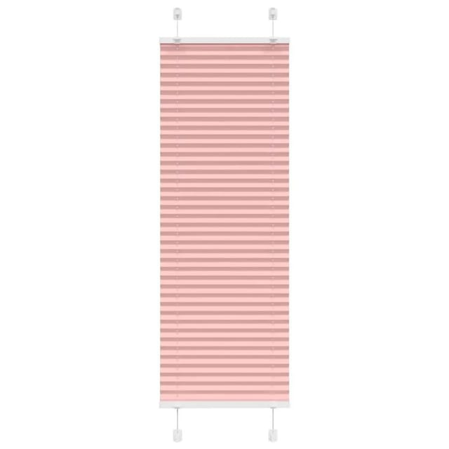 vidaXL Plissee Rosa 50x100 cm Stoffbreite 49,4 cm Polyester 4015422