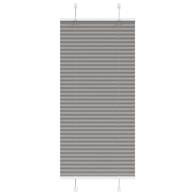 vidaXL Plissee Anthrazit 55x150 cm Stoffbreite 54,4 cm Polyester 4015083
