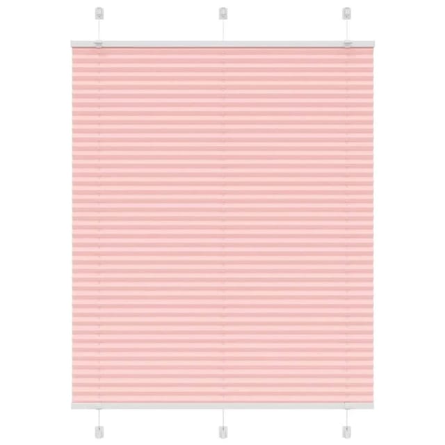 vidaXL Plissee Rosa 105x150 cm Stoffbreite 104,4 cm Polyester 4015450