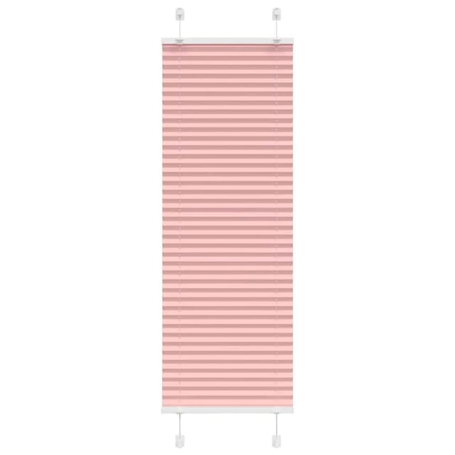 vidaXL Plissee Rosa 40x100 cm Stoffbreite 39,4 cm Polyester 4015420