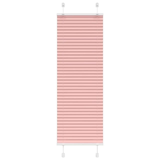 vidaXL Plissee Rosa 45x150 cm Stoffbreite 44,4 cm Polyester 4015438
