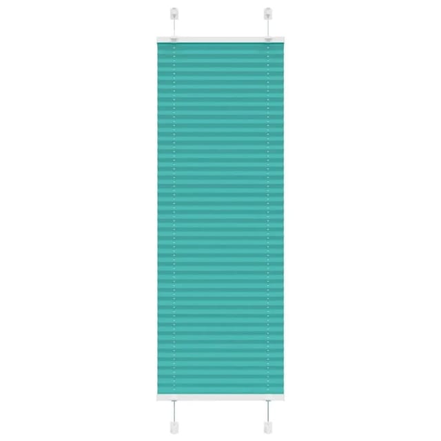 vidaXL Plissee Petrolgrün 45x150 cm Stoffbreite 44,4 cm Polyester 4015387