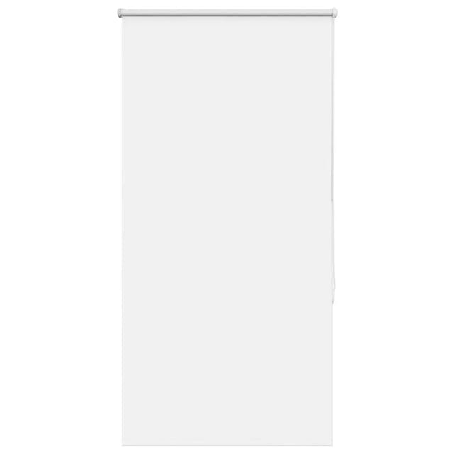 vidaXL Verdunkelungsrollo Weiß 75x130cm Stoffbreite 70,7 cm Polyester 4011877