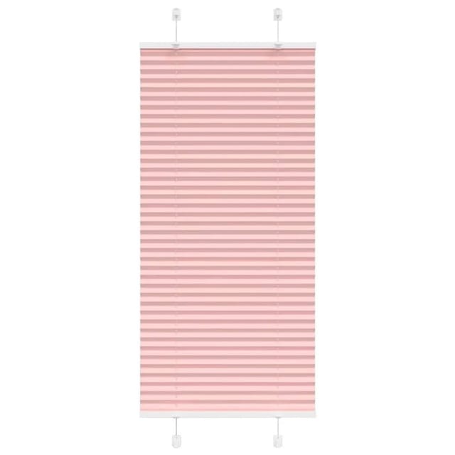 vidaXL Plissee Rosa 60x100 cm Stoffbreite 59,4 cm Polyester 4015424