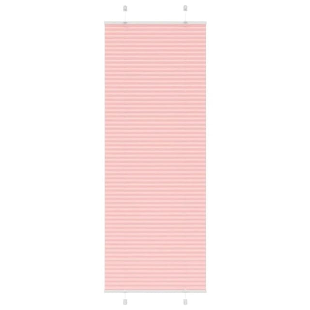 vidaXL Plissee Rosa 70x200 cm Stoffbreite 69,4 cm Polyester 4015460