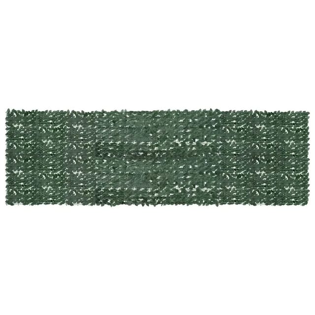 vidaXL Balkon-Sichtschutz mit Dunkelgrünen Blättern 500x150 cm 315493