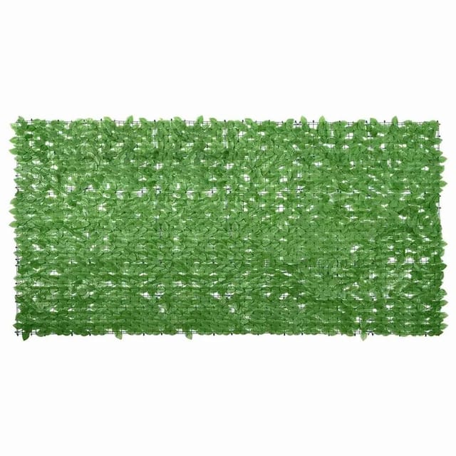 vidaXL Balkon-Sichtschutz mit Grünen Blättern 300x150 cm 315503