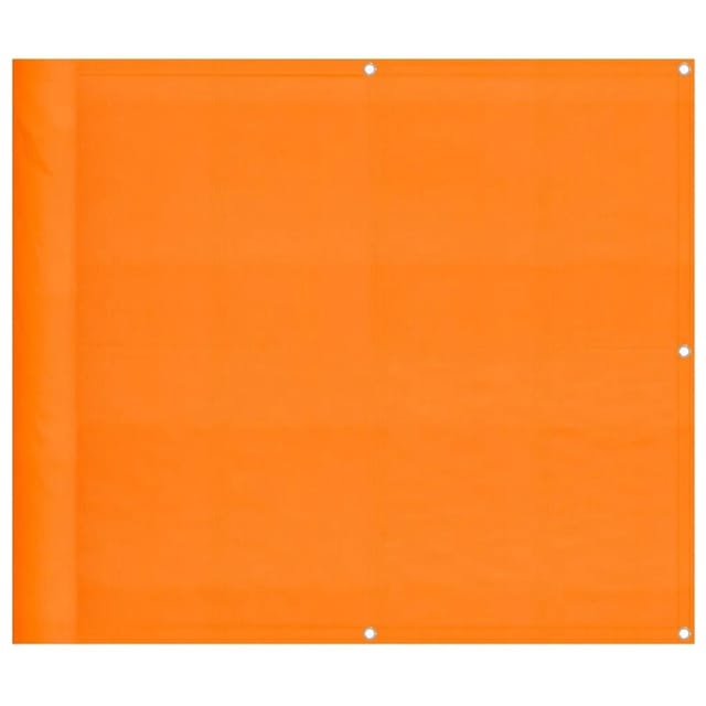 vidaXL Balkon-Sichtschutz Orange 90x1000 cm 100% Polyester-Oxford 42002143