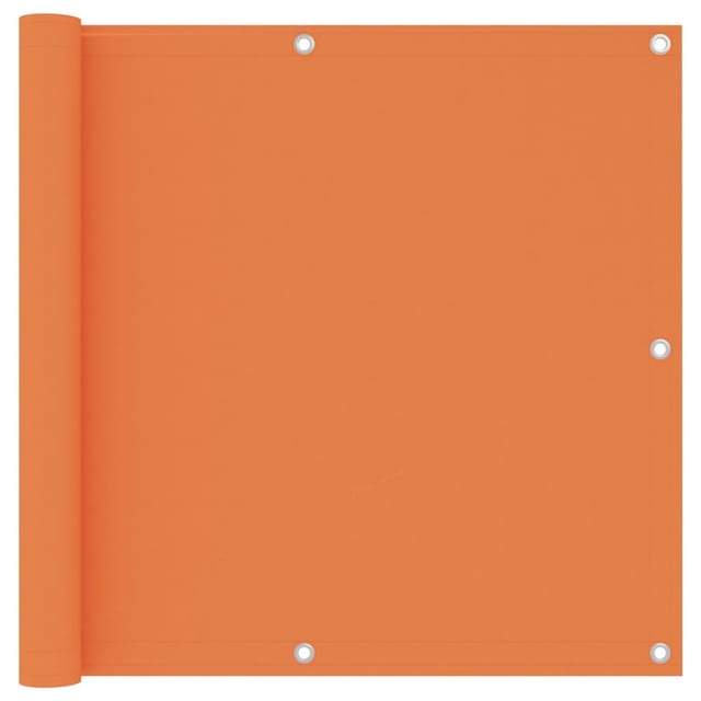 vidaXL Balkon-Sichtschutz Orange 90x300 cm Oxford-Gewebe 135048