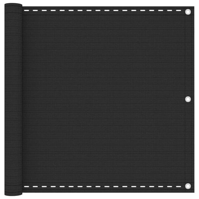 vidaXL Balkon Sichtschutz HDPE 90x400 cm Anthrazit 42314
