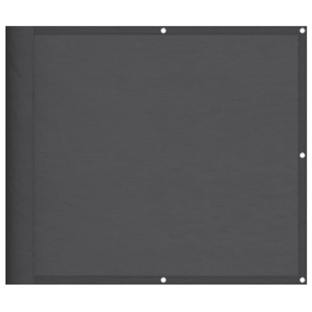 vidaXL Balkon-Sichtschutz Anthrazit 90x800 cm 100 % Polyester-Oxford 4000054