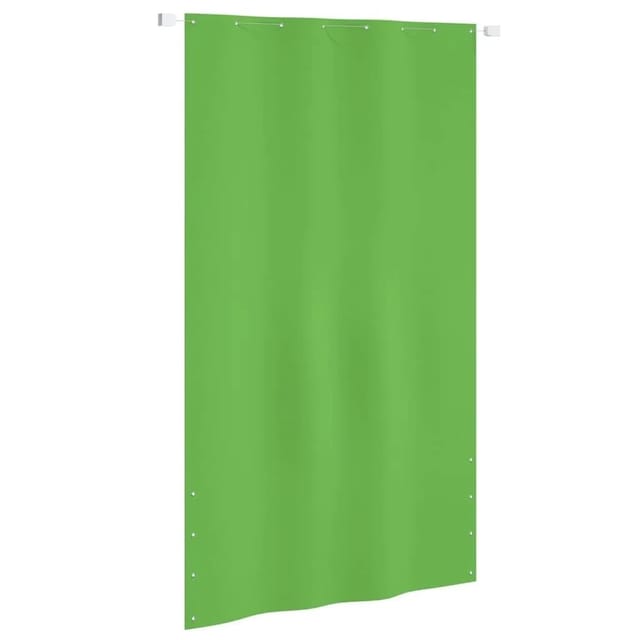 vidaXL Balkon-Sichtschutz Hellgrün 140x240 cm Oxford-Gewebe 148516