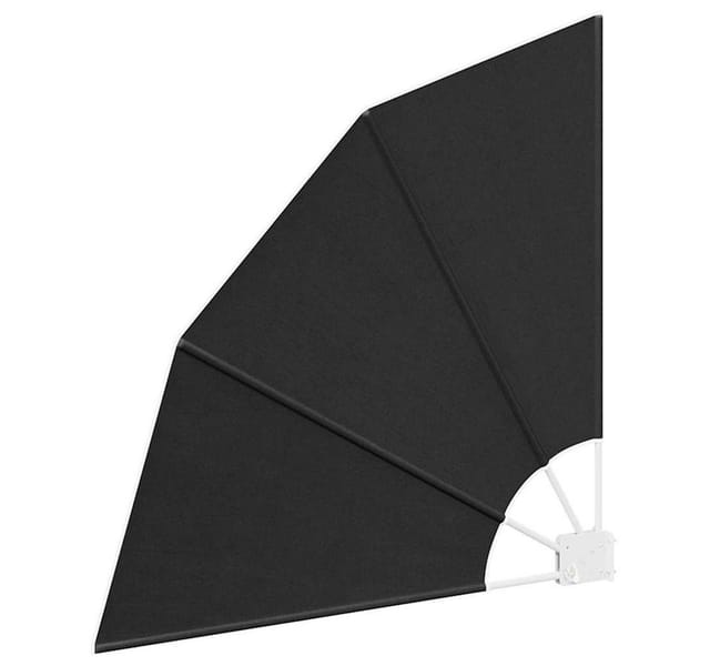 vidaXL Balkon Sichtschutz Anthrazit 115 x 115 cm Polyester 42000905