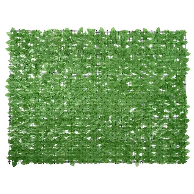 vidaXL Balkon-Sichtschutz mit Grünen Blättern 200x150 cm 367845