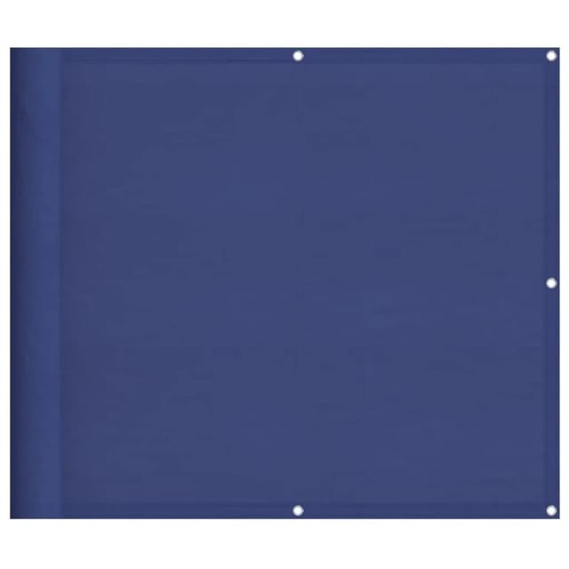 vidaXL Balkon-Sichtschutz Blau 90x800 cm 100 % Polyester-Oxford 4000285