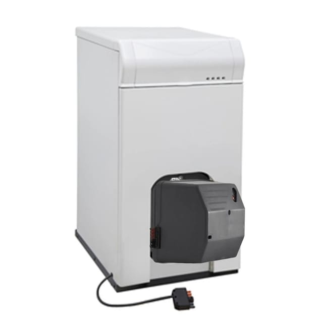 Sannover Niedertemperatur Gusseisen Schornstein Bio-Heizöl Sun 50 kW mit Brenner