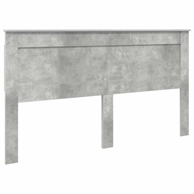 vidaXL Kopfteil mit Kopfteil Beton Grau 180 cm Holzwerkstoff 887428