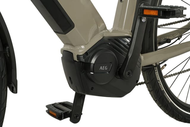 Prophete Trekking E-Bike Entdecker 3.0 Damen AEG Mittelmotor Blau 28 Zoll