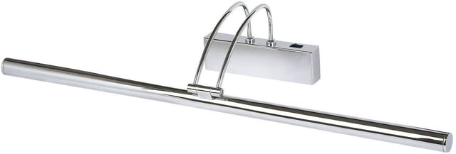 Licht-Erlebnisse LED Bilderlampe Verstellbar 68 CM Breit Chrom 3000 K Modern Metall