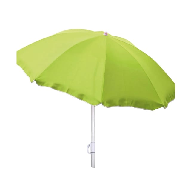 Lex Sonnenschirm Knickbar Ø 1,8 m Garten Balkon Strand Schirm UV30+ Lime Grün