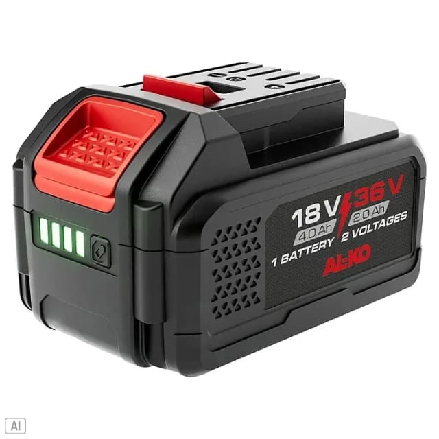 Al-Ko Akku 18 V/36 V B75.6 Li 4 Ah/2 Ah 72 Wh
