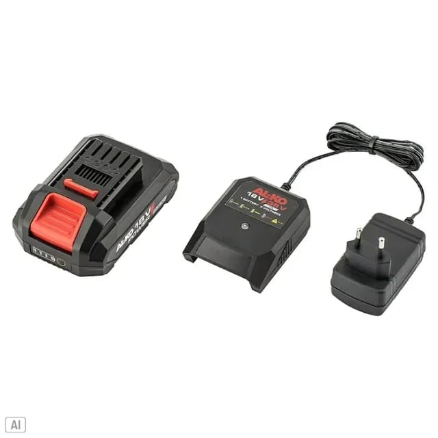 Al-Ko Akku 18 V Starterset B50.6 Li 2,5 Ah 45 Wh Inkl. Ladegerät C40.6 Li 1A