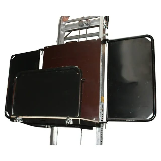 Haemmerlin Universalpritsche 72 cm x 44cm x 45/85,3 cm Silber-Schwarz