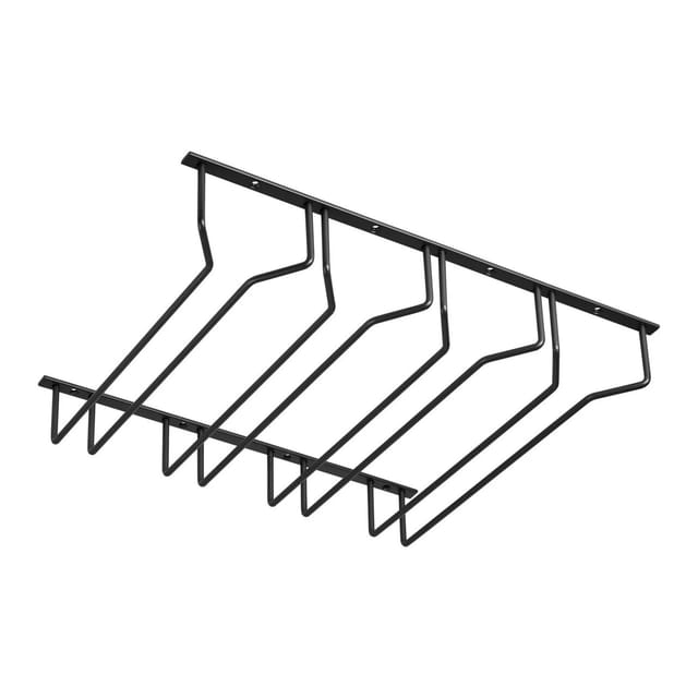 SOTECH Gläserhalter für 4 Glasreihen 460 x 355 x 70 mm Schwarz