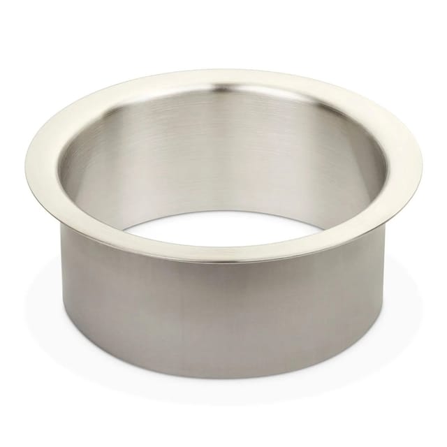 SOTECH Durchwurfring Ø180 x H 70 mm Edelstahl Gebürstet