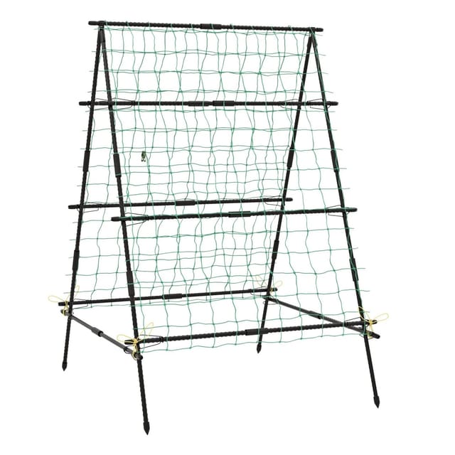 Costway Gurke Rankhilfe Set A-Förmig 130 x 105 x 151 cm