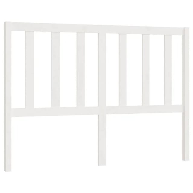 vidaXL Kopfteil Weiß 166x4x100 cm Massivholz Kiefer 817751