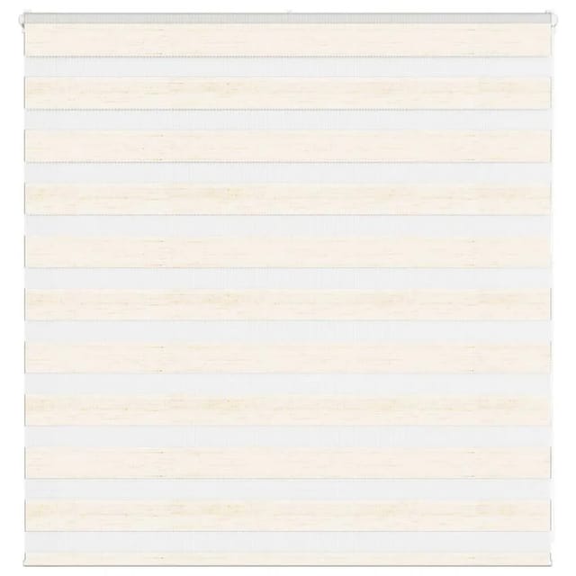 vidaXL Doppelrollo Marmorbeige 150x100cm Stoffbreite 145,9 cm Polyester 4014635
