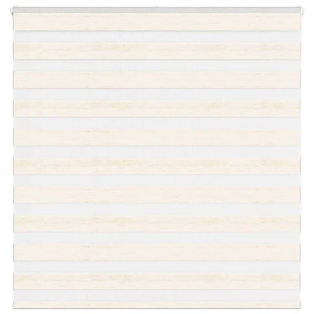 vidaXL Doppelrollo Marmorbeige 145x150cm Stoffbreite 140,9 cm Polyester 4014660