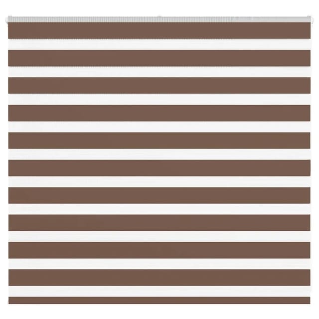 vidaXL Doppelrollo Braun 160x100 cm Stoffbreite 155,9 cm Polyester 4014325