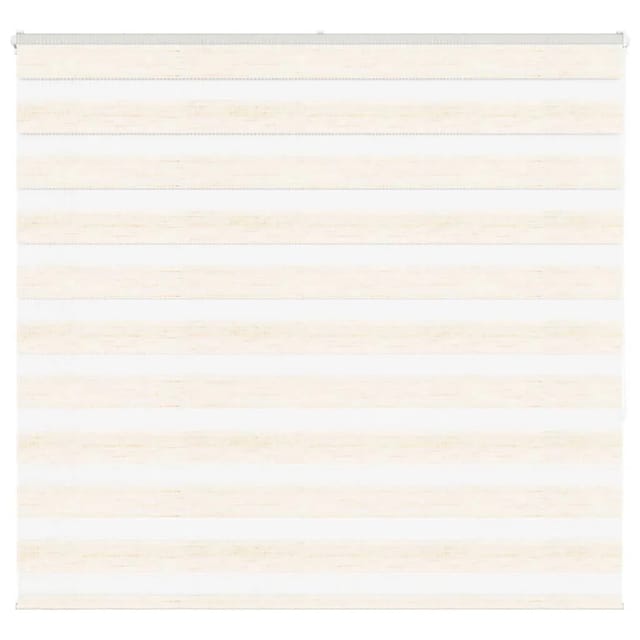 vidaXL Doppelrollo Marmorbeige 165x150cm Stoffbreite 160,9 cm Polyester 4014664