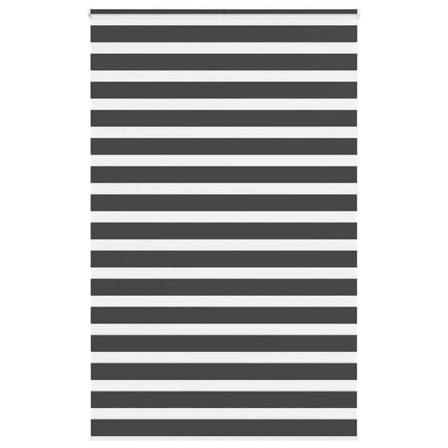 vidaXL Doppelrollo Schwarz 150x230 cm Stoffbreite 145,9 cm Polyester 4014297