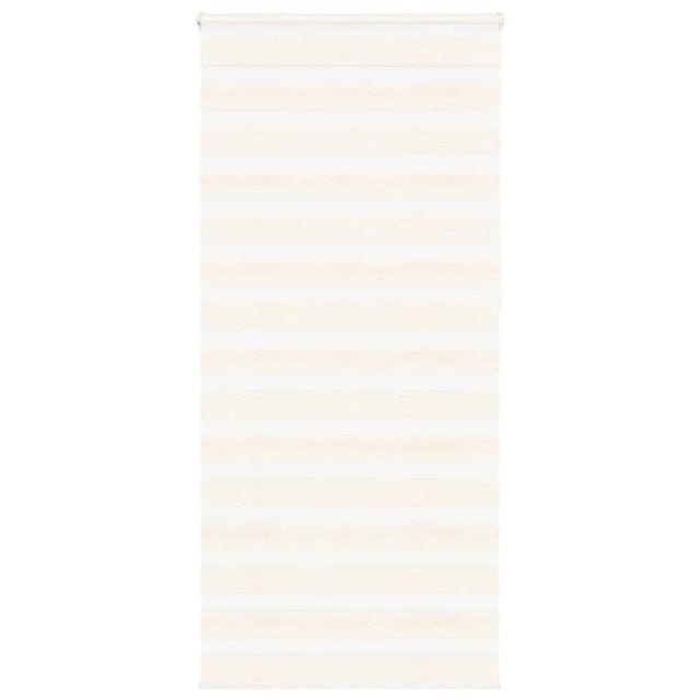 vidaXL Doppelrollo Marmorbeige 105x230cm Stoffbreite 100,9 cm Polyester 4014704