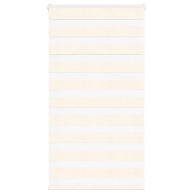 vidaXL Doppelrollo Marmorbeige 70x100 cm Stoffbreite 65,9 cm Polyester 4014619
